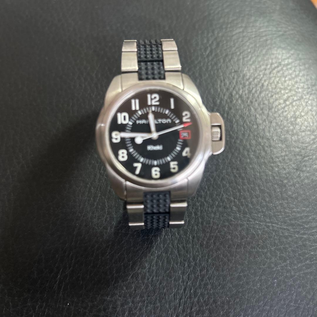 Hamilton の時計 ブラック