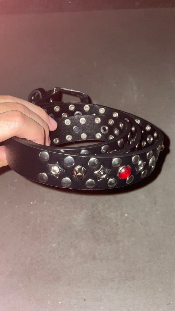 JADED LONDON ブラック スタッズベルト 最安値 即日発送