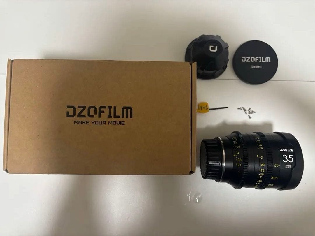DZOFILM VESPID PRIME 35mm T2.1 +PLアダプター