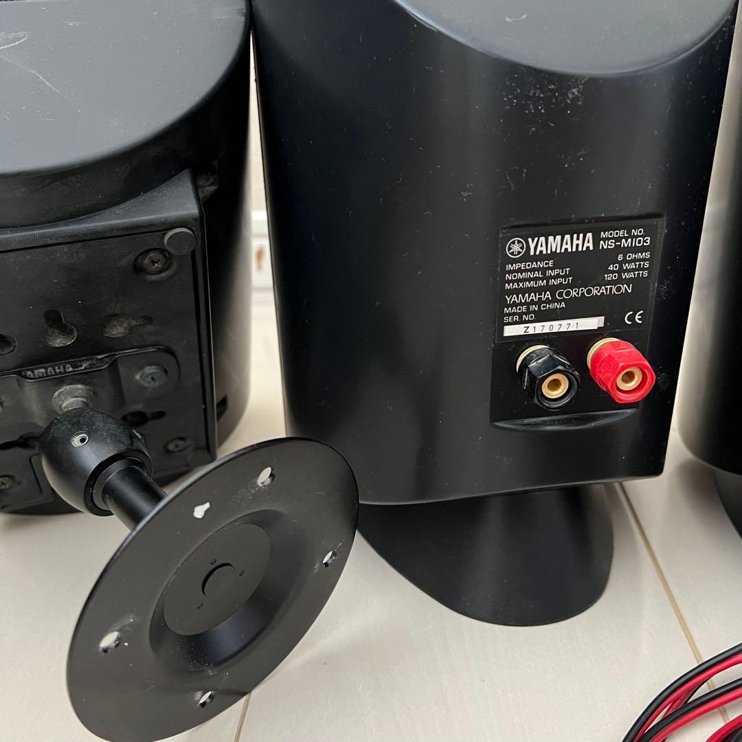 YAMAHA AVアンプ　シアターサウンド.スピーカーシステムセット