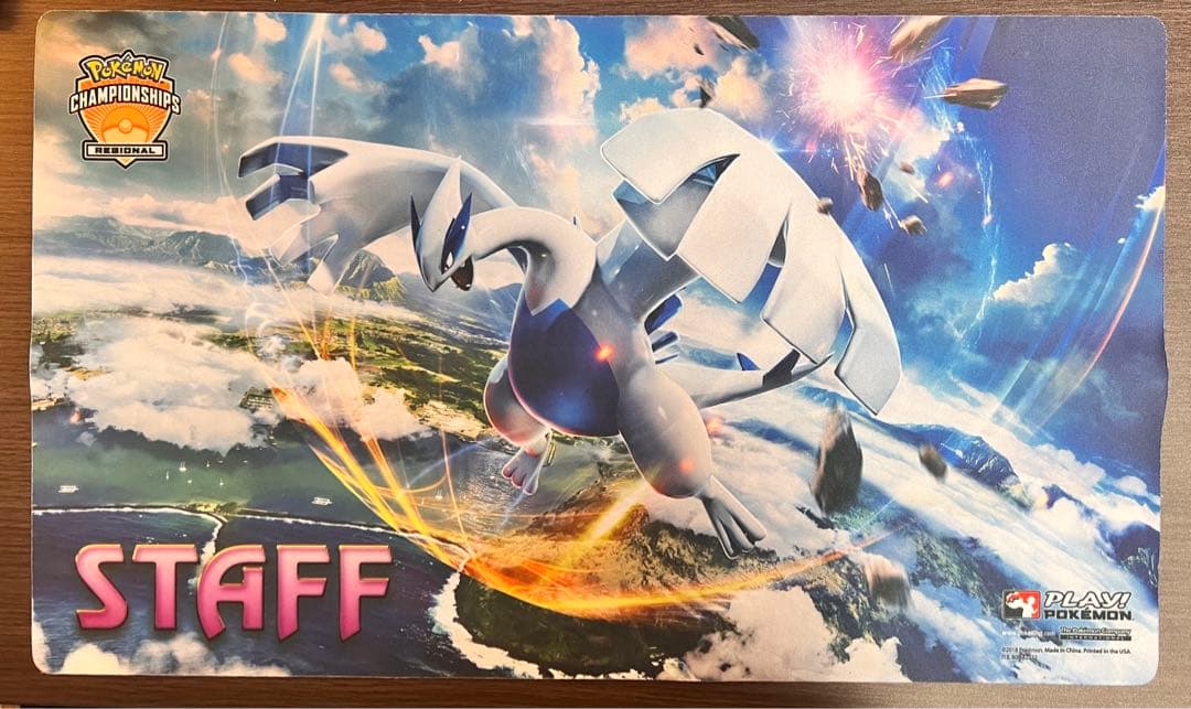 ルギア プレイマット 海外 STAFF スタッフ