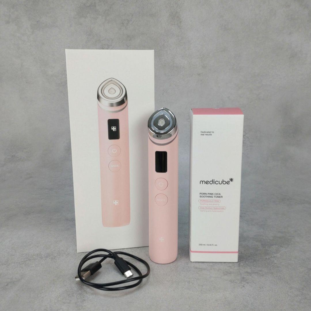 medicube メディキューブ 美顔器 ピンク 化粧品付き