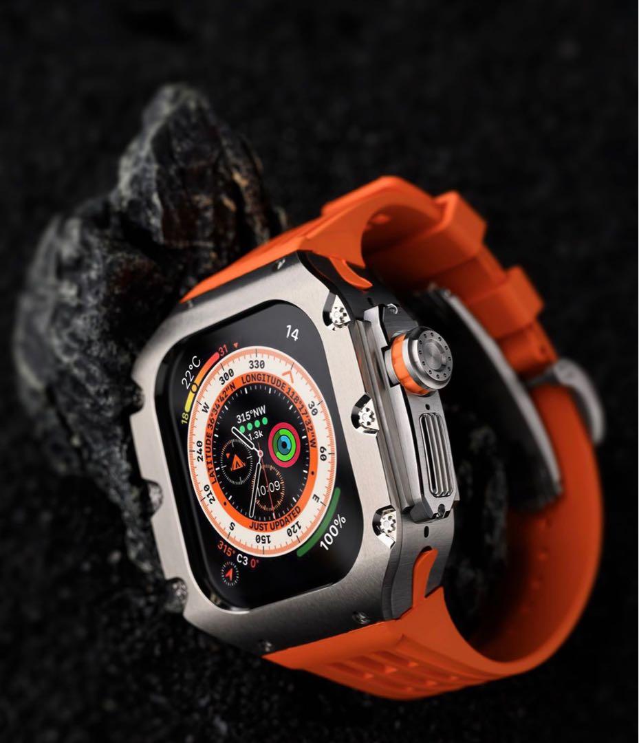 アップルウォッチ バンド Ultra 49mm用ケース 　カスタム