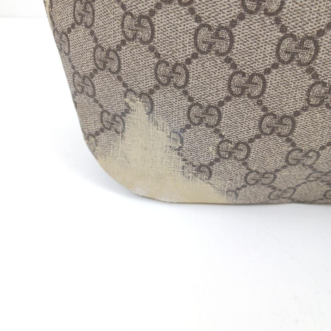 ✨ジャンク特価✨グッチ GGスプリーム ボディーバック ウエストバック