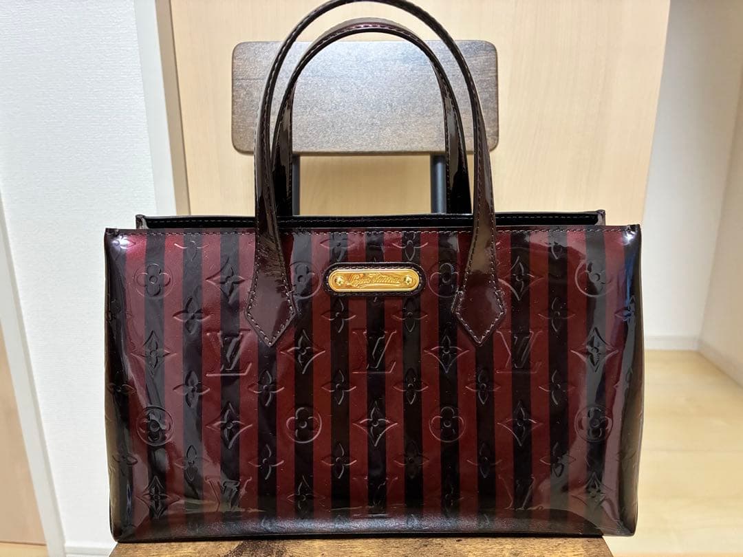 ルイ・ヴィトン ヴェルニ　アマラント　レイユール　バレンタイン限定品