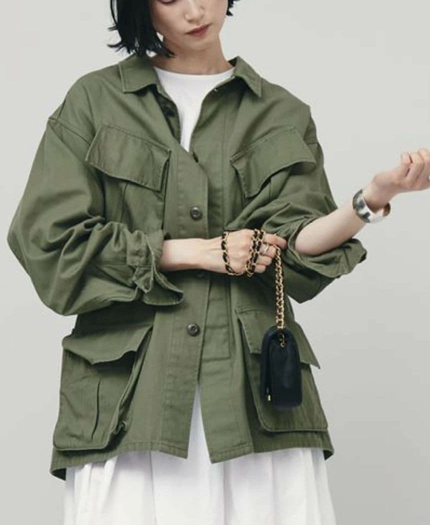 ＆RC カレンソロジー　ファティーグジャケット　curensology