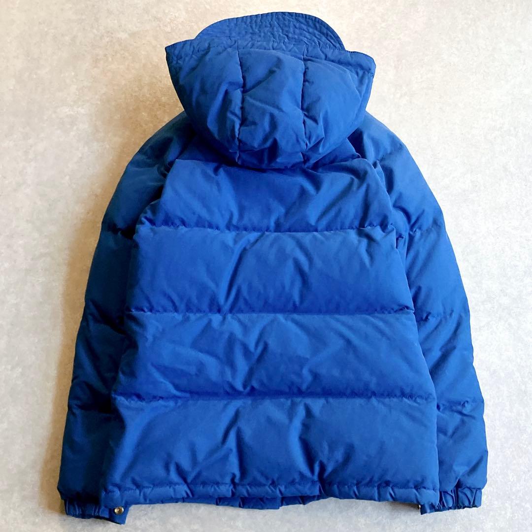 美品 ケープハイツ 高機能60/40ナイロンダウンジャケット 2way ブルー