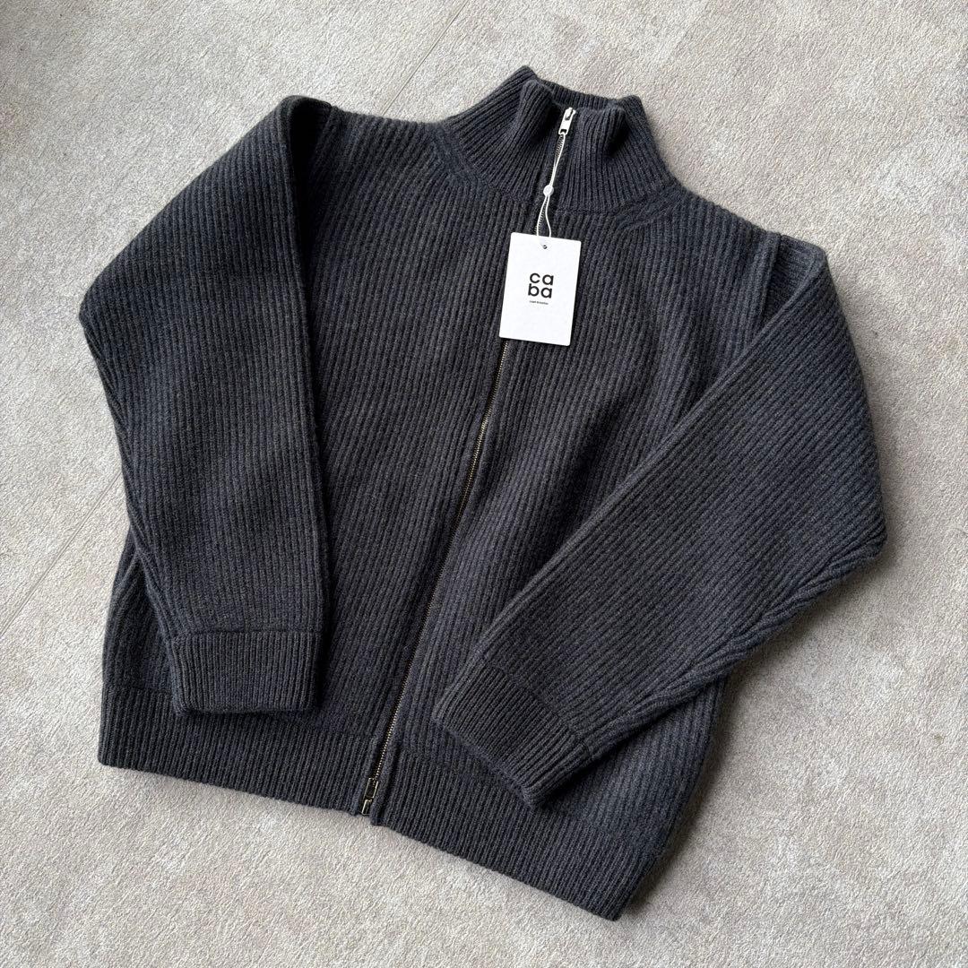 cash&barba カシミヤ ドライバーズニットDs Knit