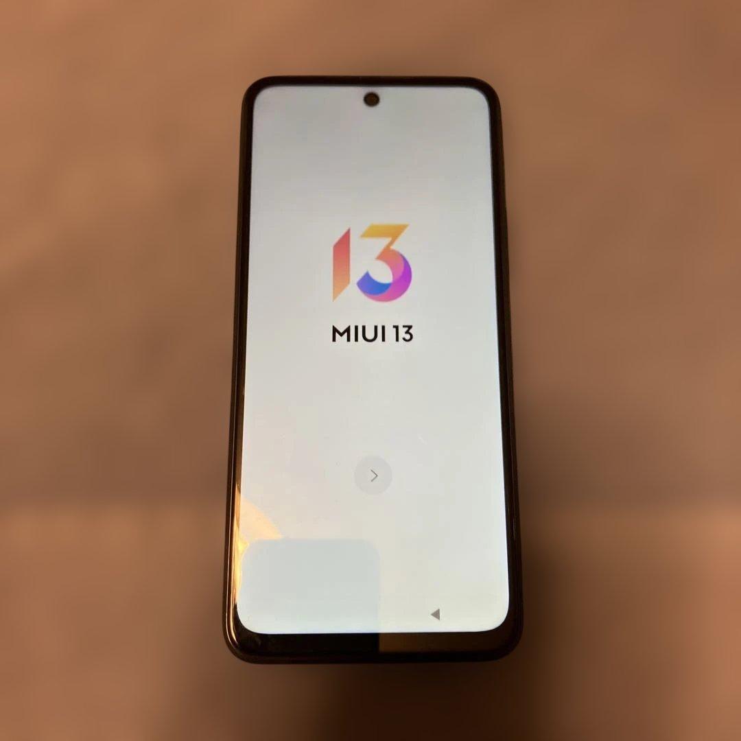 Redmi Note 10 JE XIG02 グラファイトグレー　付属品あり