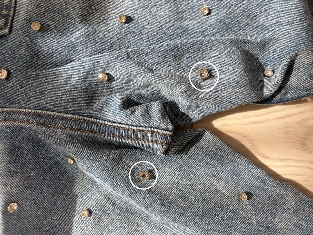 bibiy. ビジューデニム　Mサイズ