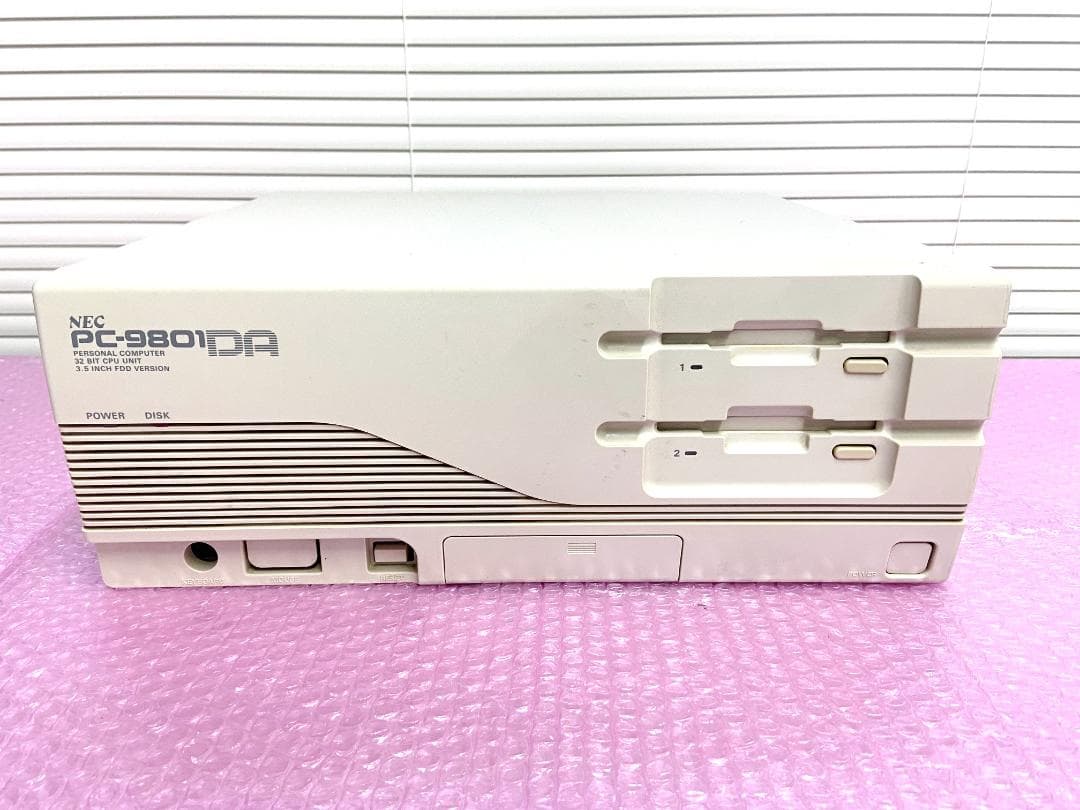 【動作済良好！】NEC PC-9801DA/U2 3.5インチFDD*2ドライブ