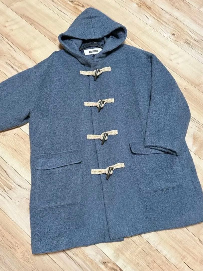最終値下げ BASISBROEK ウールダッフルコート バージスブルック