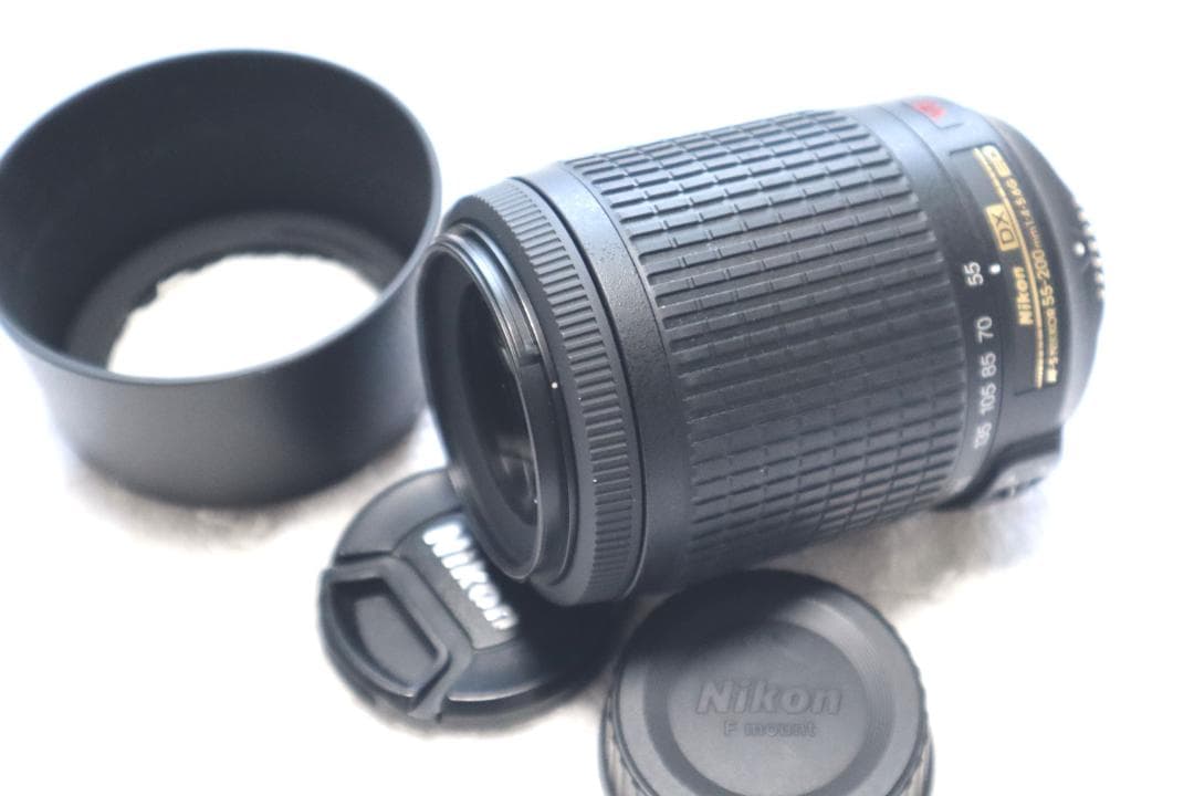 NIKON 望遠ズームレンズニコンDX55-200mmF4-5.6G ED VR
