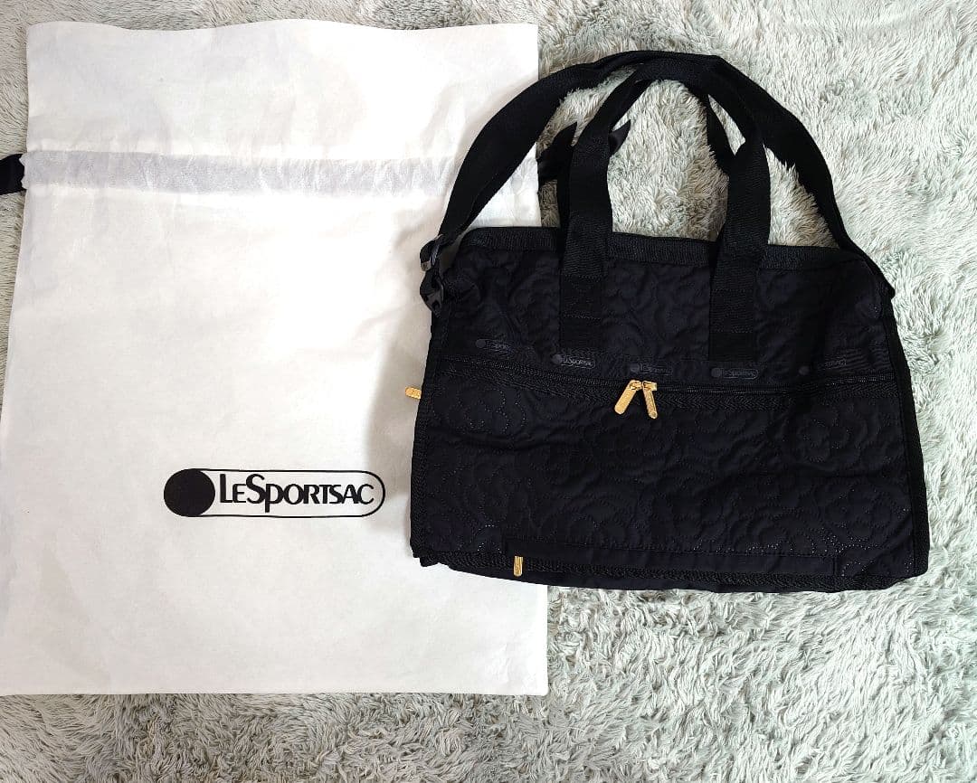 【新品未使用】レスポートサック　パフィーブロッサムズボストンバッグ　ハンドバッグ