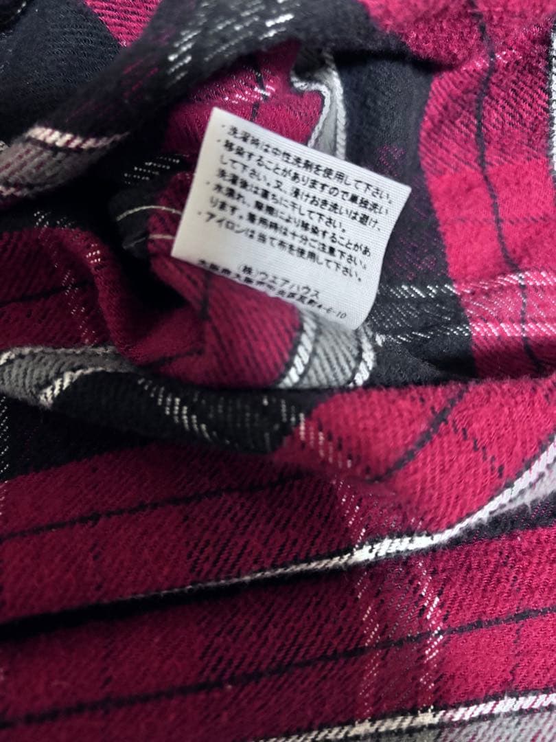 WAREHOUSE duck digger ネルシャツ 3022 38 アメカジ