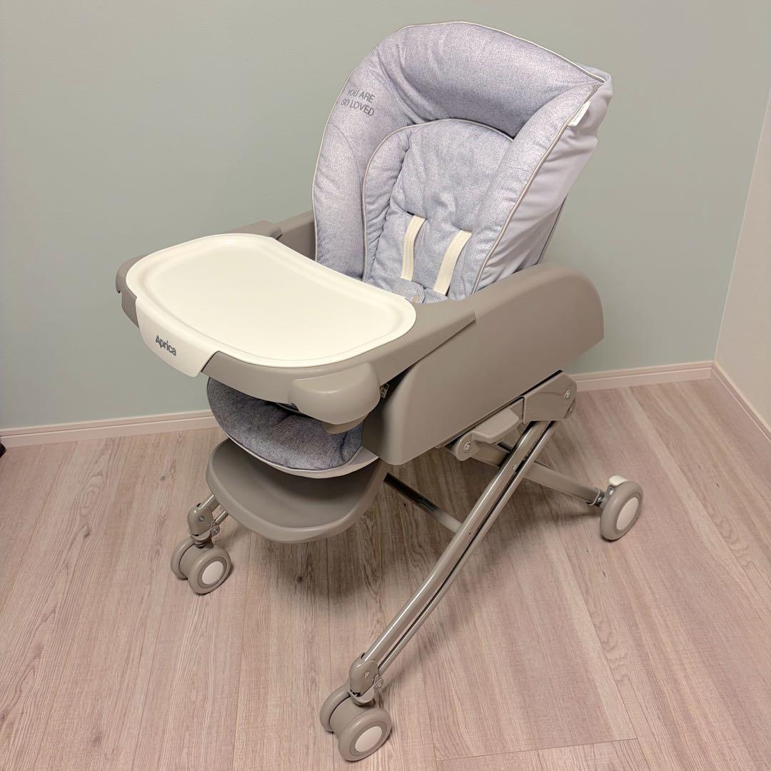 ✨美品✨アップリカ　手動ハイローチェア　ユラリズムスマートプレミアムAB⭐︎