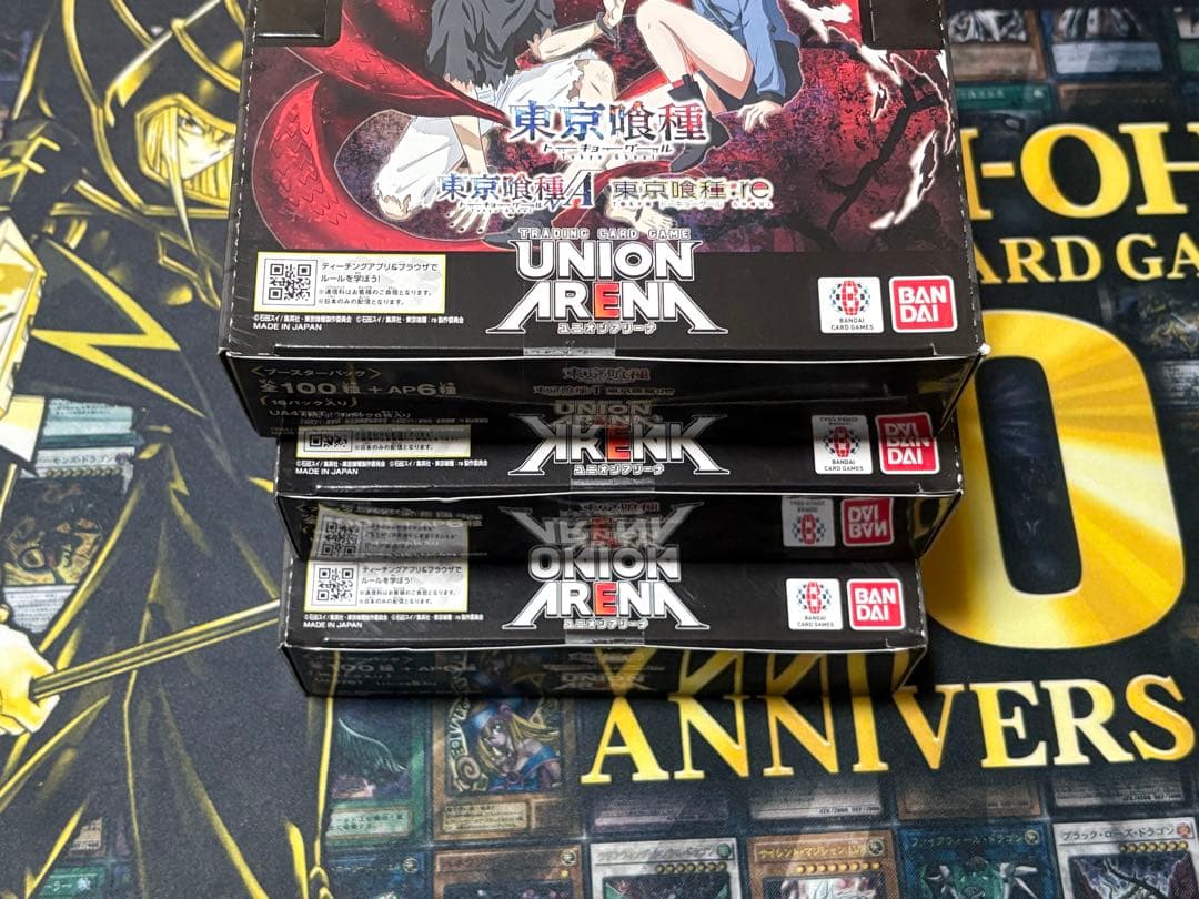 ユニオンアリーナ　東京喰種　3 box トーキョーグール　ユニアリ　テープ付き