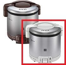 [新品][未開封]リンナイガス炊飯器 RR-050FS(A)ホワイト[LPG]②