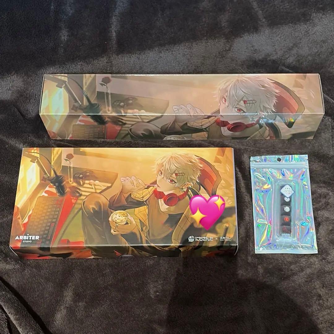 にじさんじ × ふもコレ 葛葉 キーボード マウスパッド キーキャップ