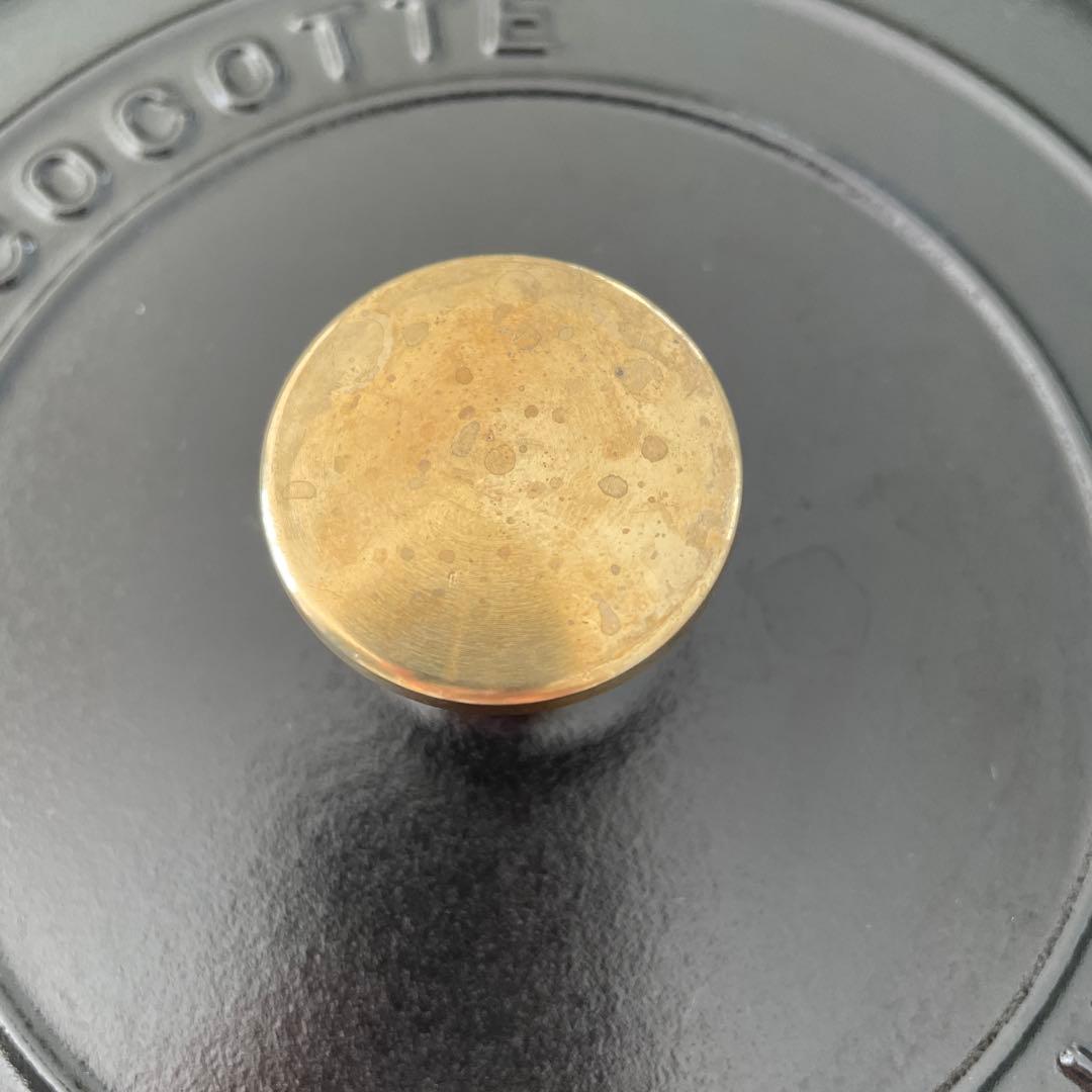 STAUB ストウブ鍋　シャロー26 黒