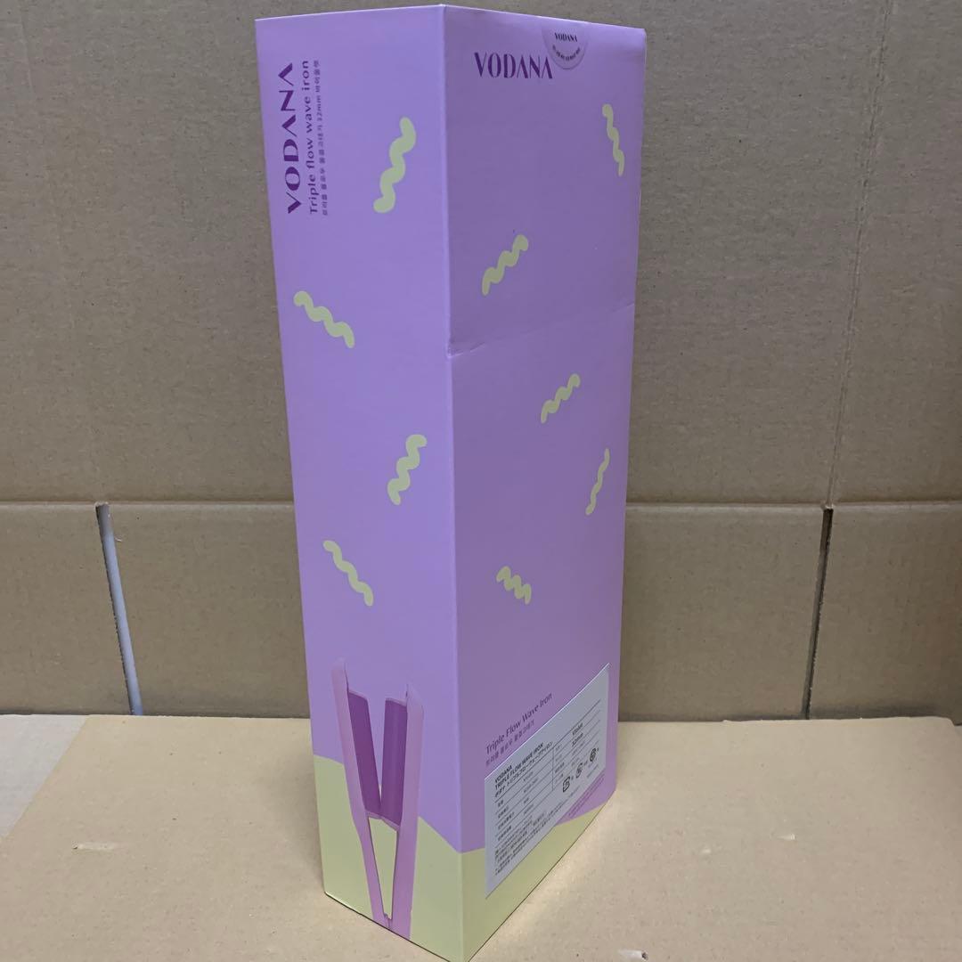 新品未開封　VODANA トリプルフローウェーブアイロン