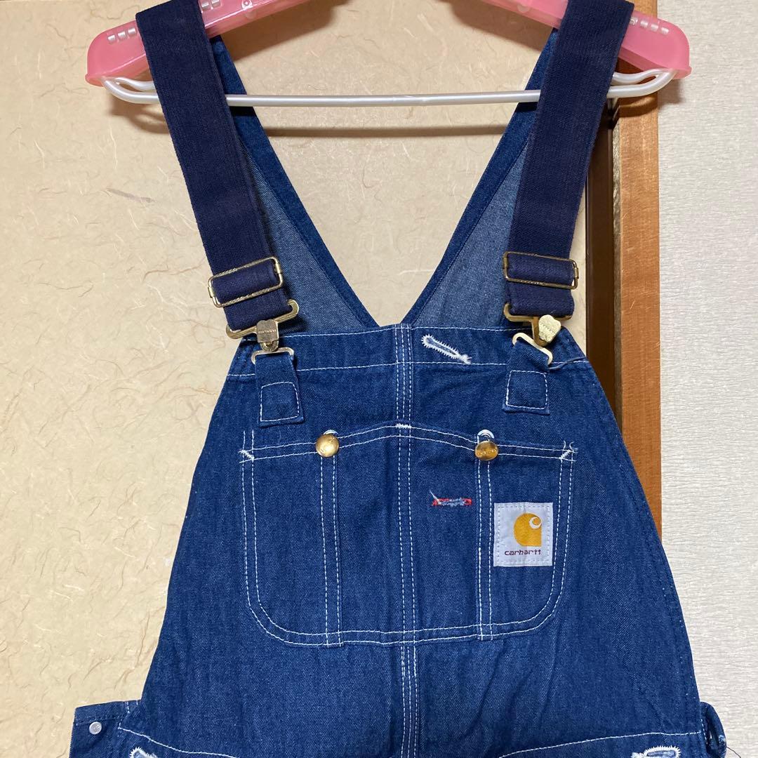 【Carhartt 】オーバーオールデニムW34xL32