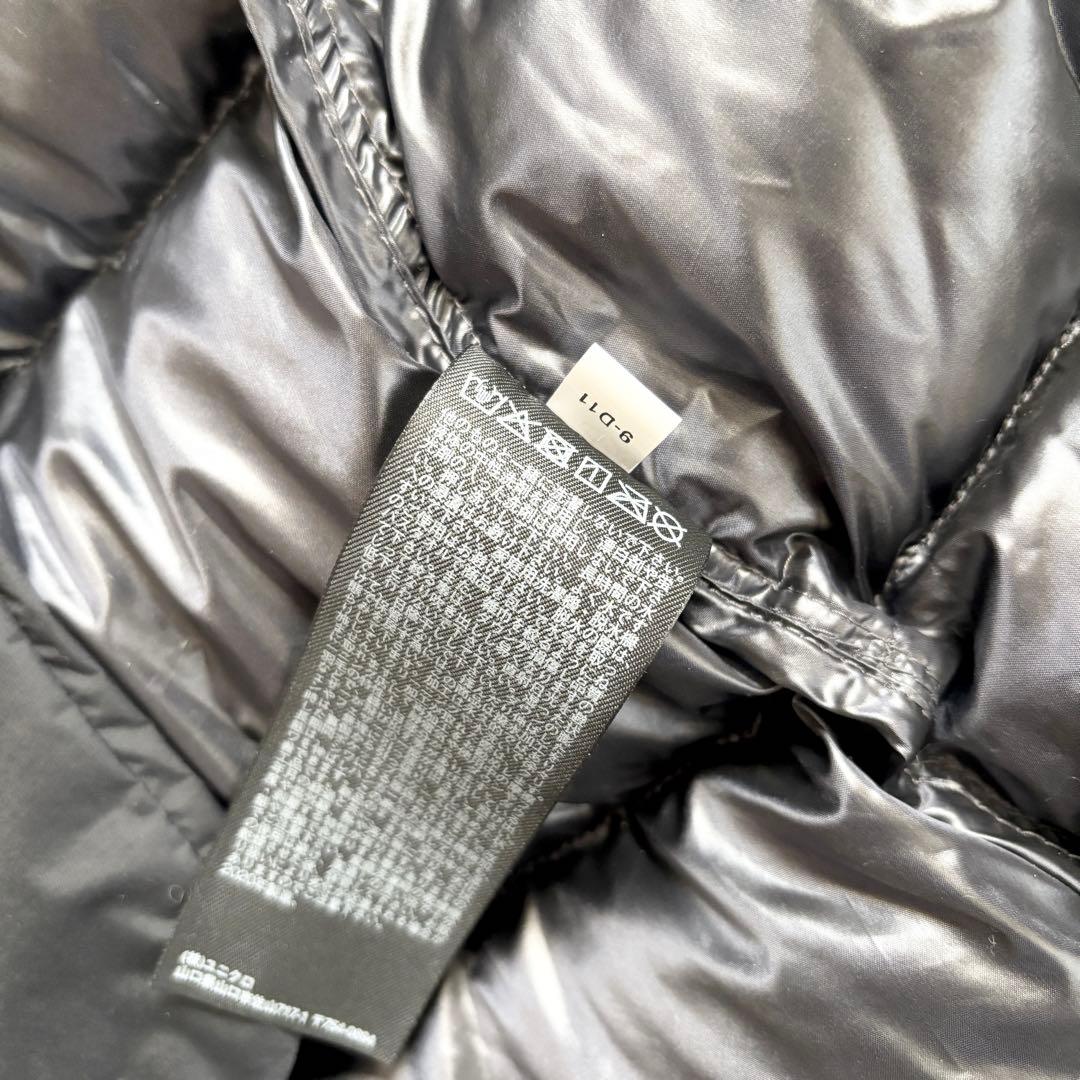 【新品】ユニクロ +J ウルトラライトダウンフーデットコート　M ブラック