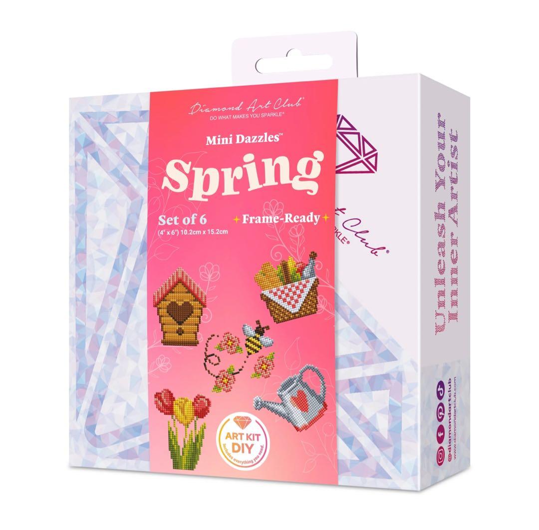 優笑様　ダイヤモンドアートクラブミニダズルズ6点