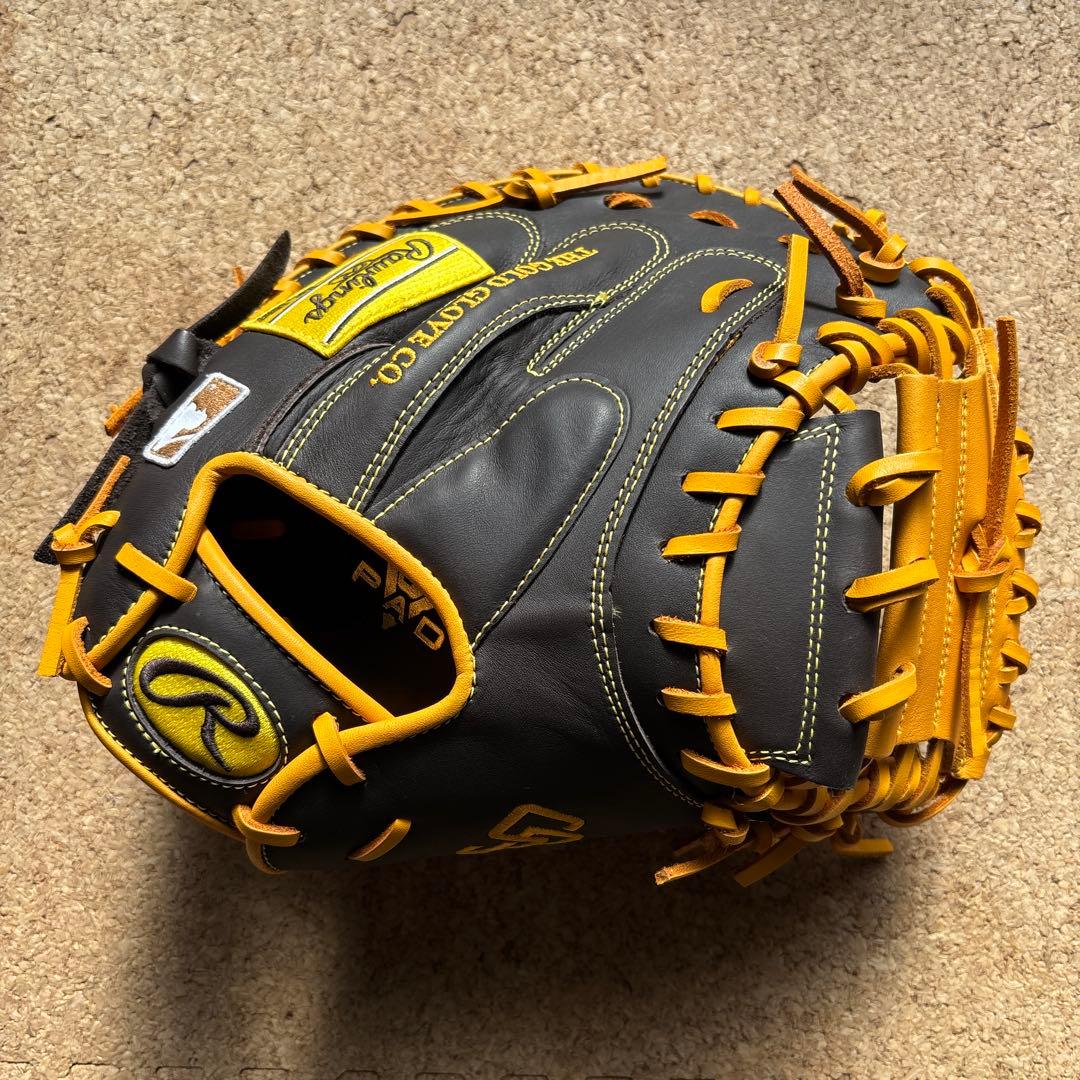 ローリングス　軟式　キャッチャーミット　右投げ　33インチ　大人　パドレス