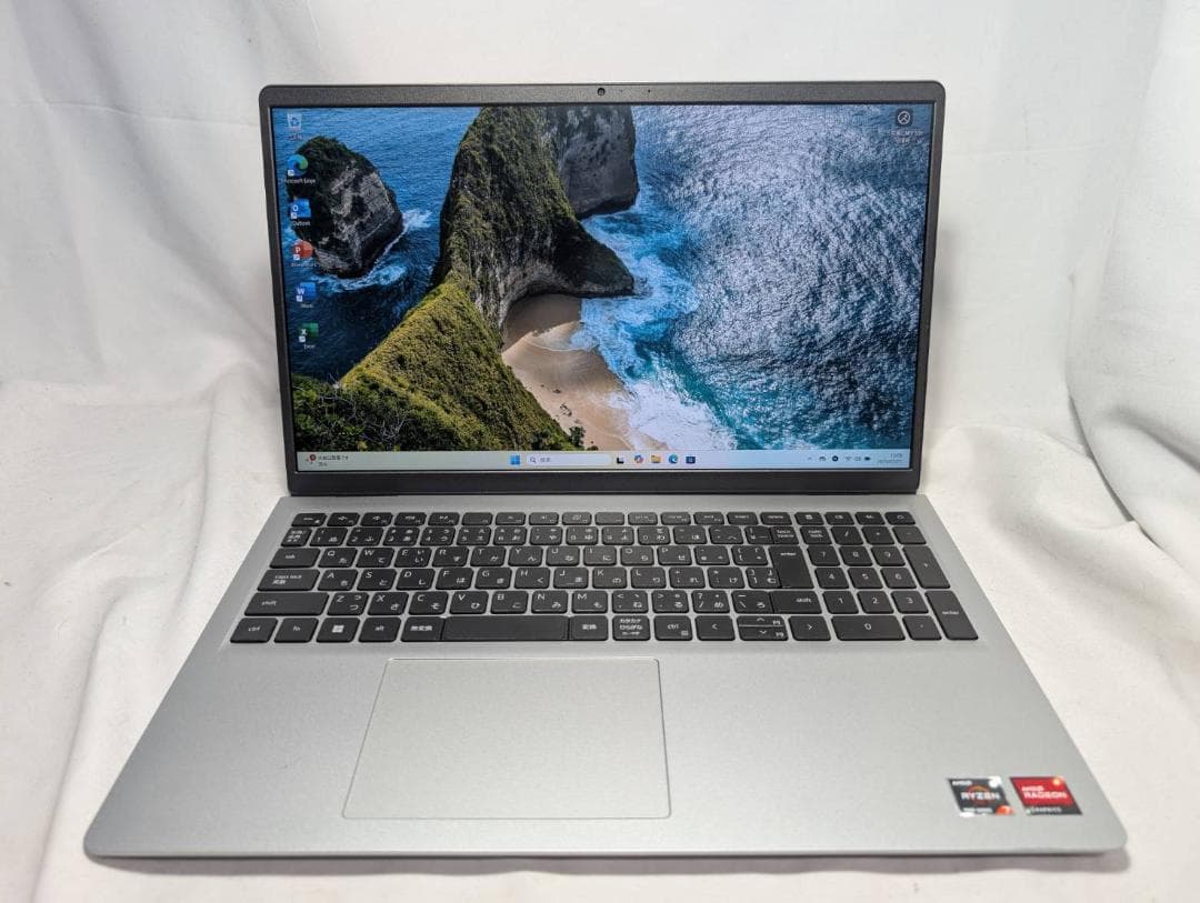 ☆高性能☆ Dell Ryzen7 7730U メモリ16GB SSD 15.6