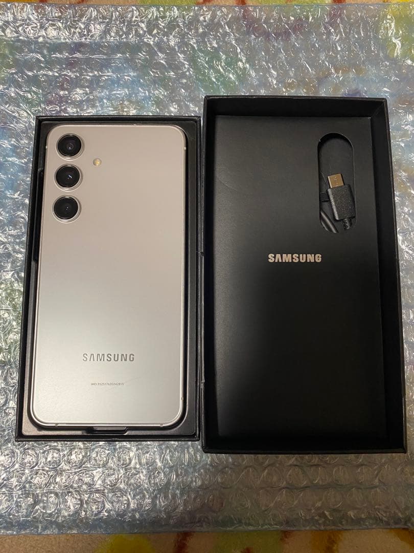 Samsung Galaxy S24 US版 マーブルグレー