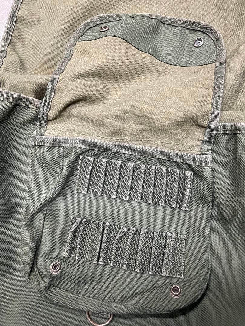 90s 古着　メッセンジャーバック　ショルダーバック　ミリタリー　軍物