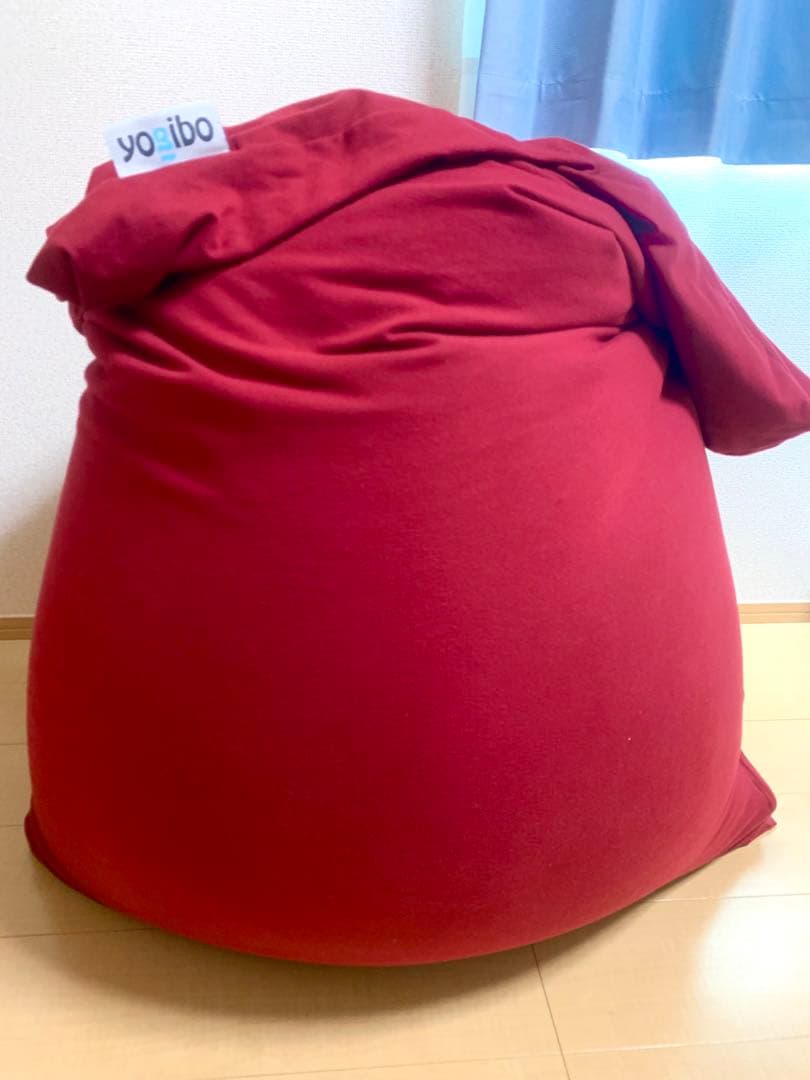 村田 yogibo midi ヨギボー レッド