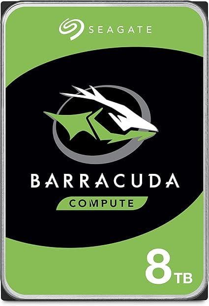 【新品・未使用】 Seagate BarraCuda 3.5インチ 8TB