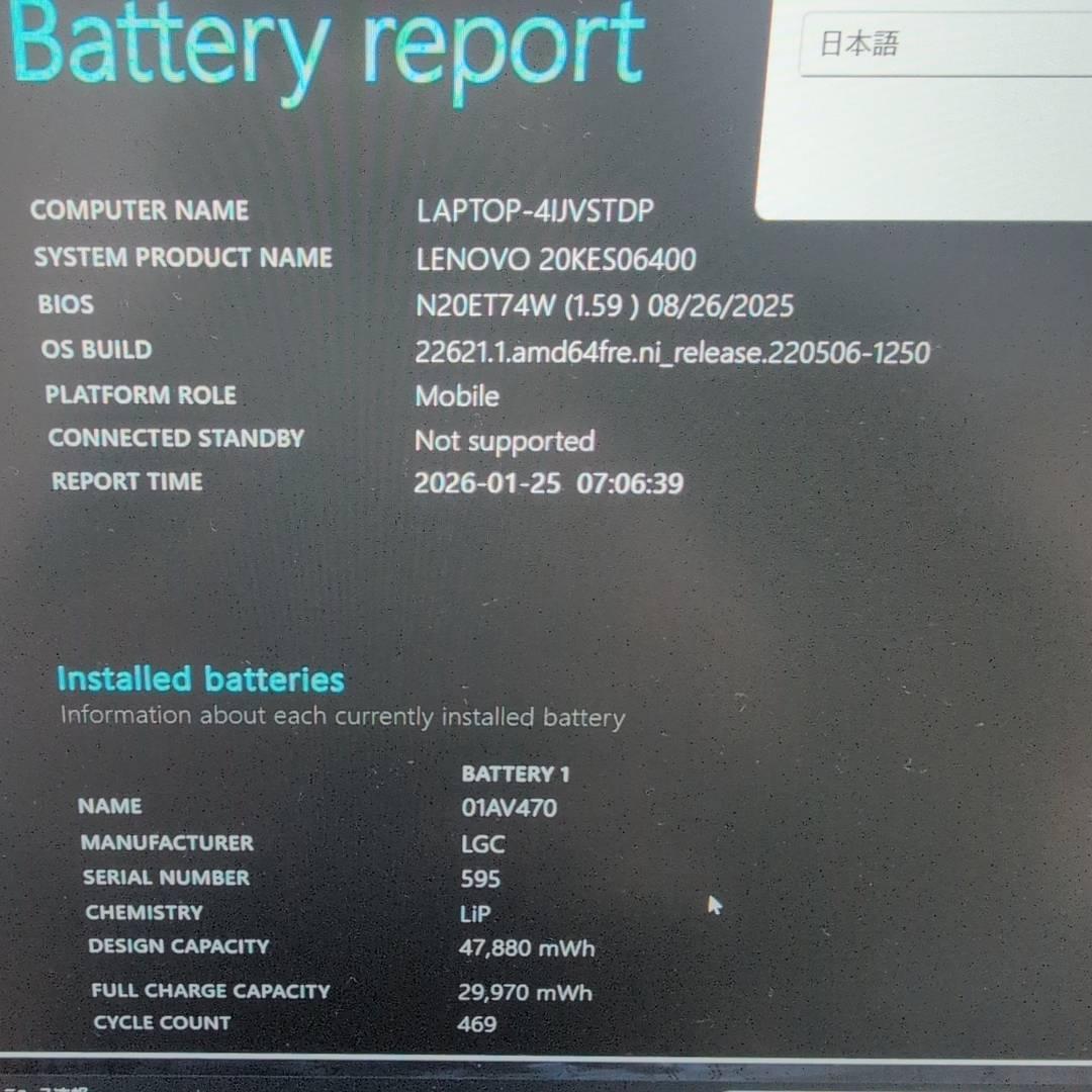 コスパ◎Lenovo ThinkPad X280 Office ノートパソコン