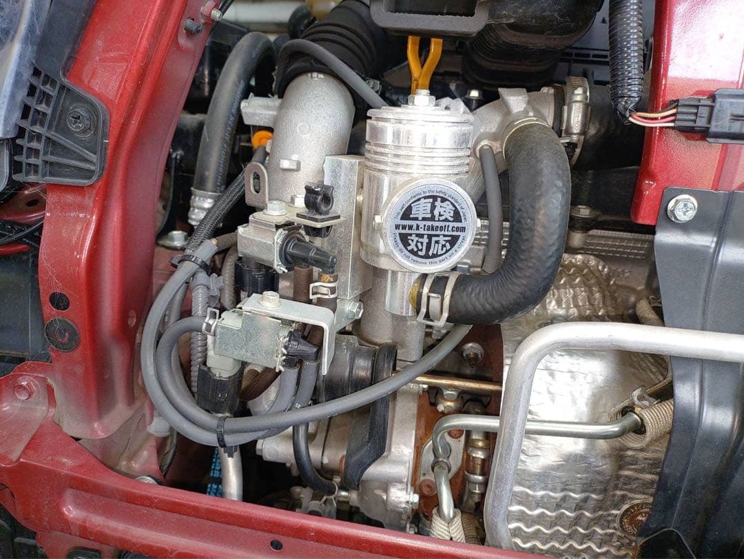 ハスラー TAKE OFF ブローオフバルブ MR52S 4WD