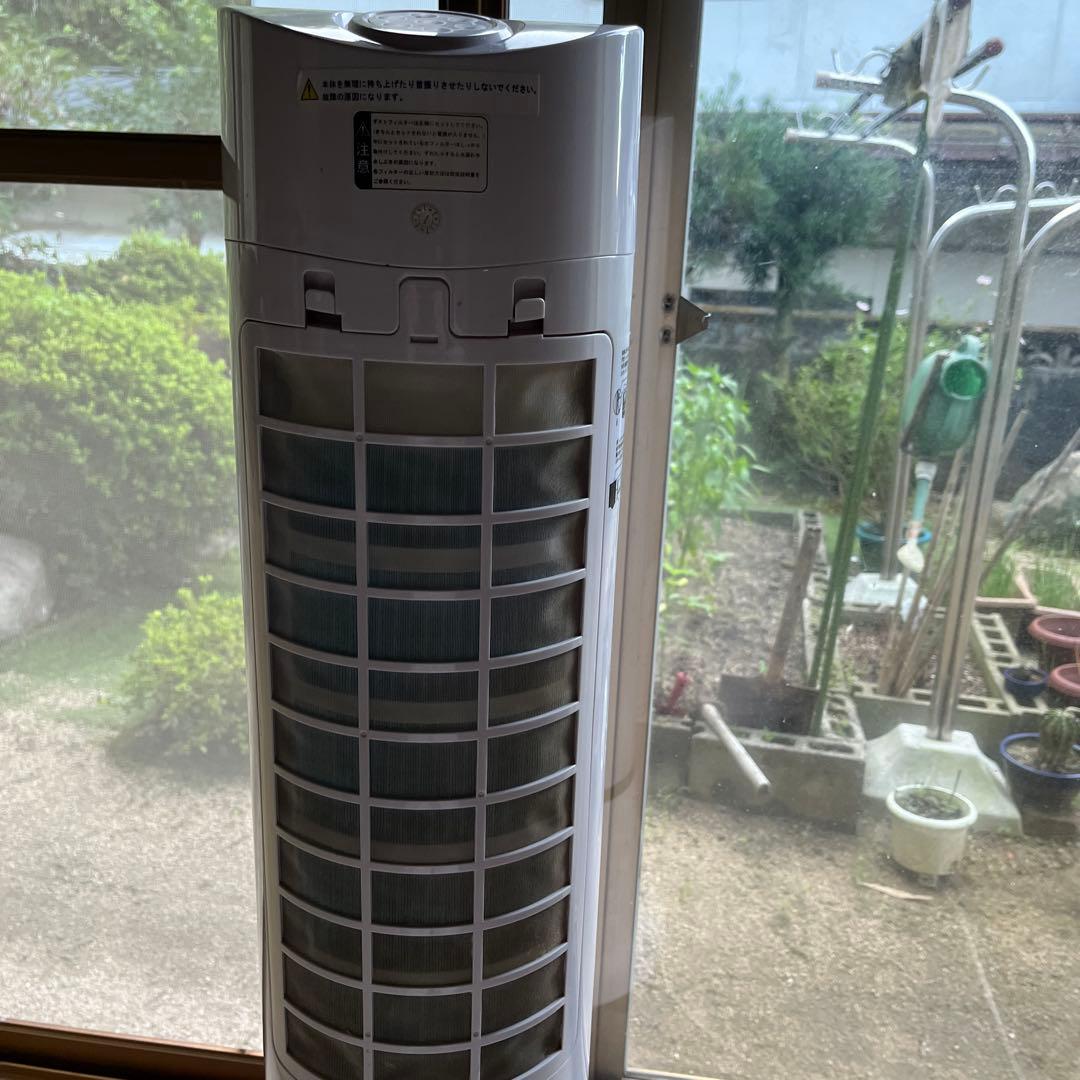 冷風機能付きタワーファン