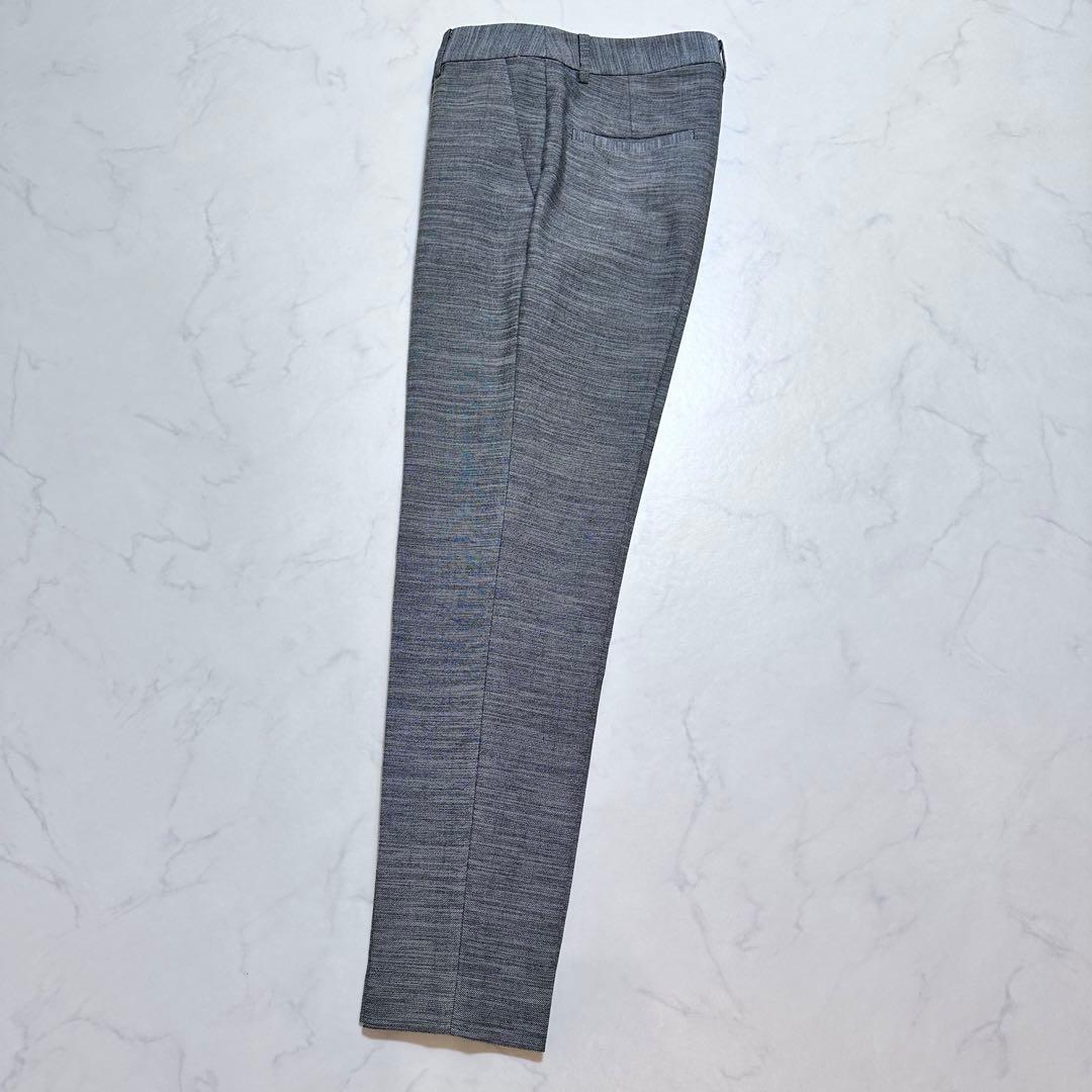 グリーンレーベルリラクシング セットアップ パンツスーツ 手洗い可 グレー 36