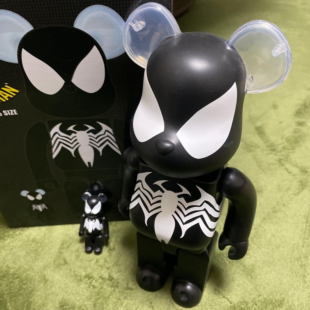 アメコミ BE@RBRICK SPIDER-MAN BLACK COSTUME