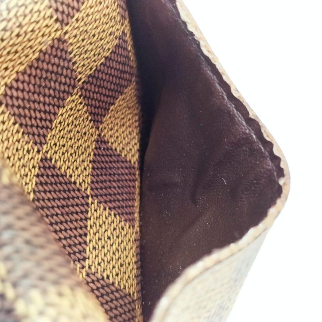 ダミエ エベヌ オーガナイザードゥポッシュ 名刺入れ カードケース ルイヴィトン