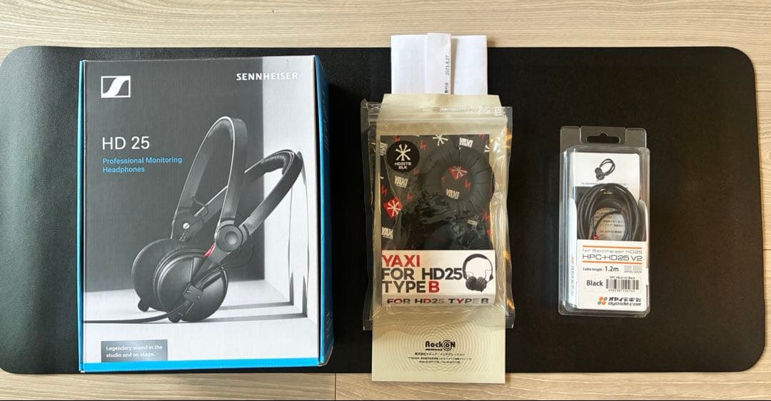 25/8/27購入 SENNHEISER HD25(YAXI、オヤイデ)カスタム