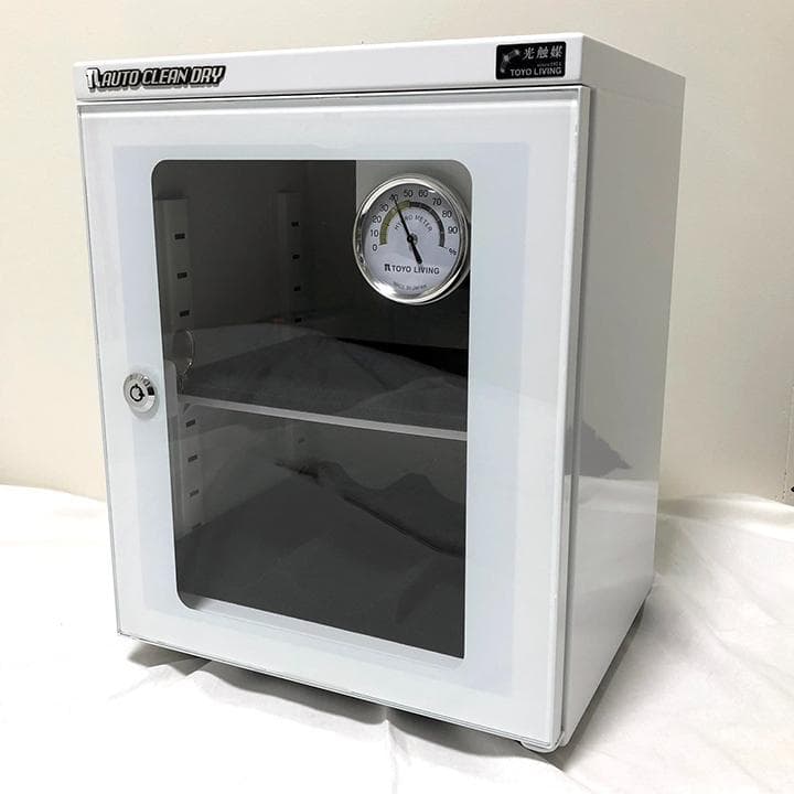 東洋リビング ED-25CAM(W) オートクリーンドライ全自動防湿庫 ホワイト