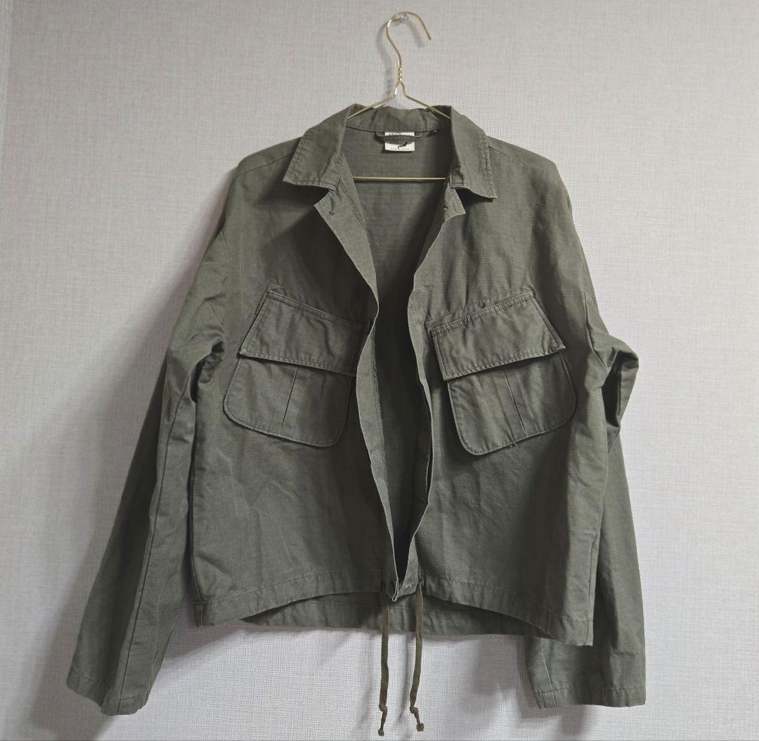 ちさき or slow US ARMY SHORT JACKET ブルゾン