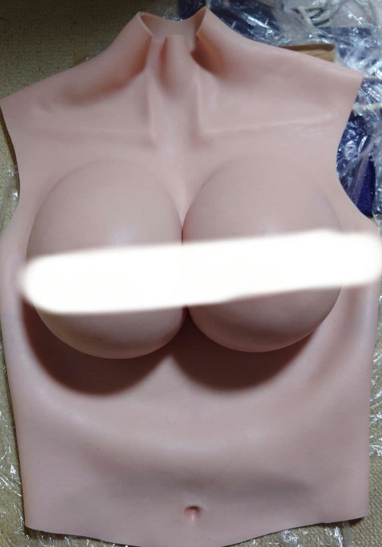 シリコンバスト偽乳コスプレ用