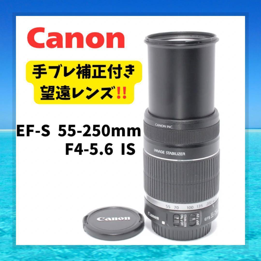 運動会⭐️EF-S 55-250mm IS⭐️手ブレ補正付き⭐️望遠⭐️美品