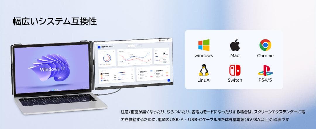 麻*紀様 P5 デュアルモニター 15.6インチ イ FHD 1080P ディス