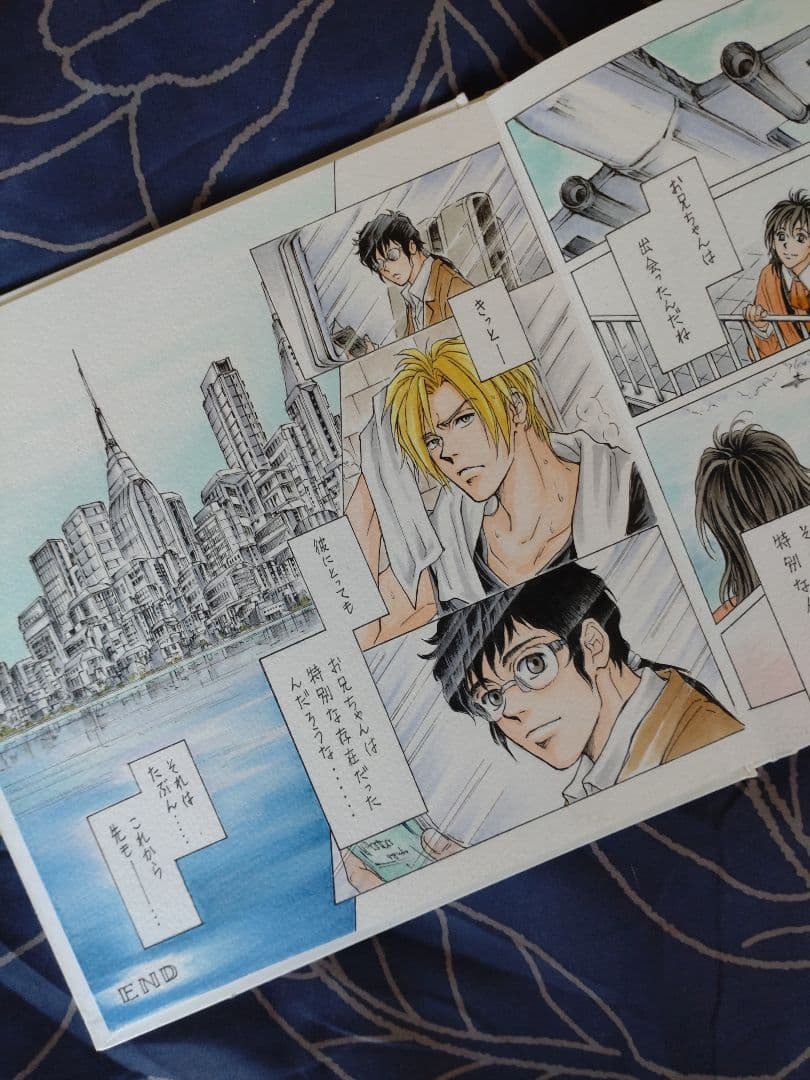 【白蓮】手描きイラスト『BANANA-FISH』SECOND STORY