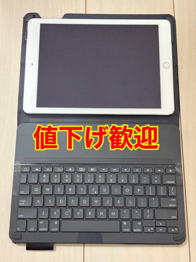 iPad Air2 11インチ (第2世代) 128GB キーボードカバー付き