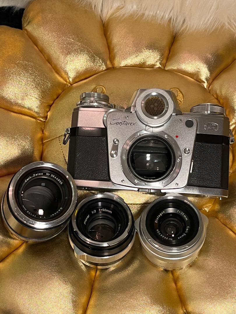 Contarex ブルズアイ Distagon 35mm F4 セット