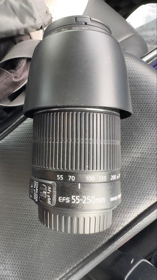 レンズ(ズーム) ef-s55-250mm f4-5.6 is stm